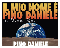 Logo: Il mondo visto dalla luna del disco 'Il mio nome è Pino Daniele e vivo qui'